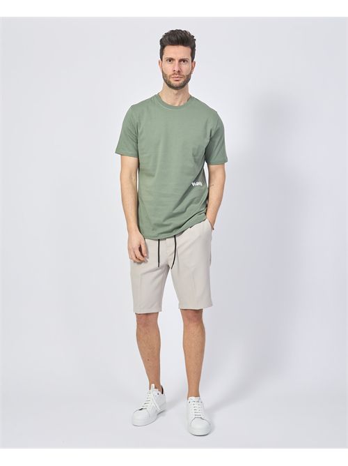 Disclaimer T-shirt with logo on the bottom DISCLAIMER | DS54810VERDE SALVIA